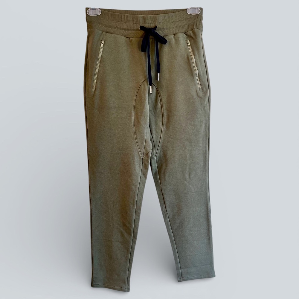 Rokwolf Olive Green Peruvian Pima Cotton Joggers Like New Size Medium